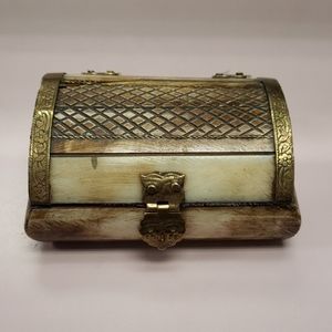 Brass Camel Bone Jewelry Box